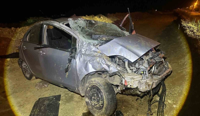 Keşan’daki trafik kazasında biri ağır 2 kişi yaralandı