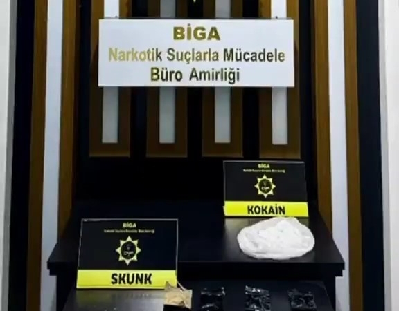 Biga’da uyuşturucu operasyonu: 1 şüpheli tutuklandı