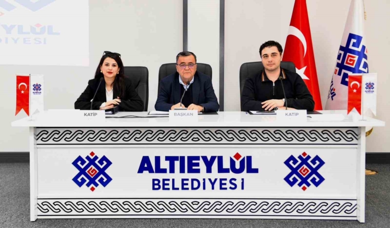 Altıeylül Meclisinde tüm siyasi partilerden tam uzlaşı