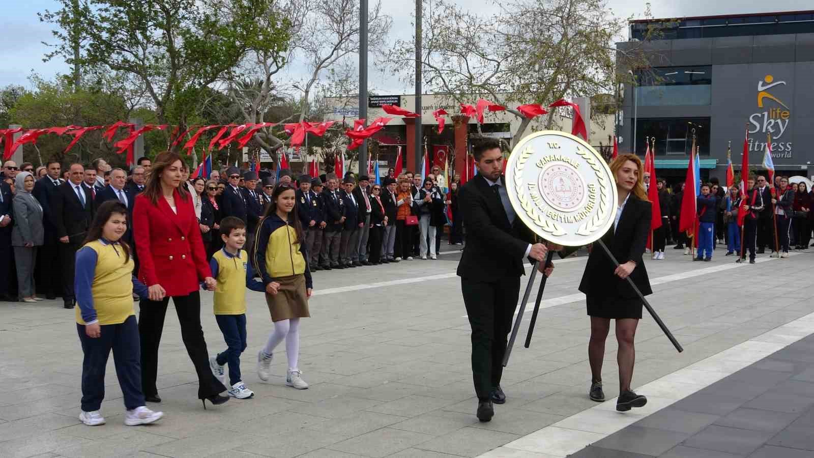 Çanakkale’de 23 Nisan kutlamaları