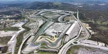 Formula 1 için geri sayım başladı: İstanbul Park havadan görüntülendi