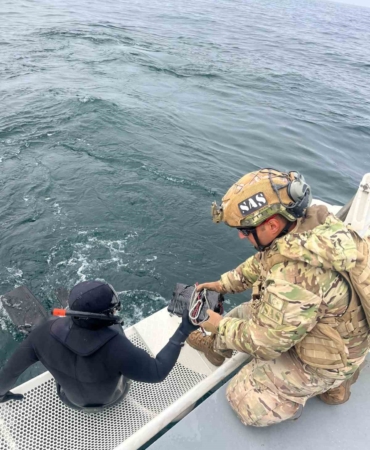 Kırklareli açıklarında tespit edilen mayın imha edildi