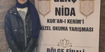 Kur’an-ı Kerim’i Güzel Okuma Yarışmasında bölge birincisi oldu