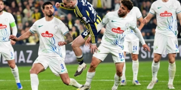 Fenerbahçe’nin Rizespor’a karşı 13 maçlık serisi sona erdi