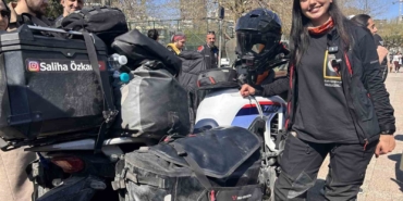 "Tek kadın tek motor 81 il Türkiye" yolculuğu tamamlandı: "Hayalleriniz için o ilk adımı atın"