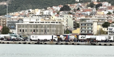 Midilli gümrüğü çarşamba gününe kadar kapalı