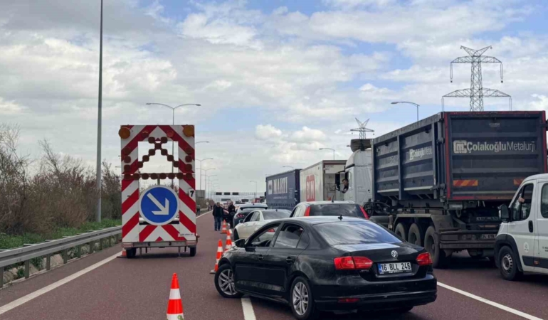 Osman Gazi Köprüsü kısa süreliğine trafiğe kapandı