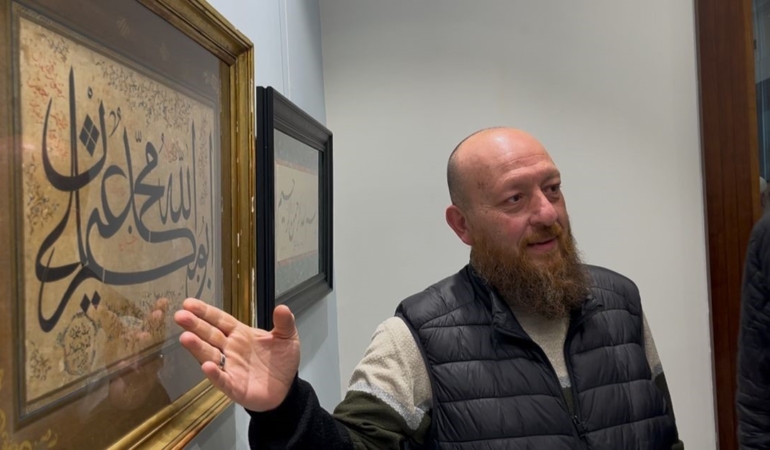 Bursa’da 700. yıla özel hat sergisine yoğun ilgi