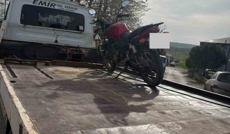 Edirne’de motosikletliye 24 bin 162 TL ceza