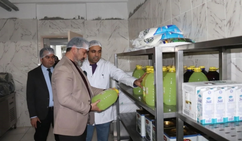 Bilecik’te yemekhane ve ambar denetimi gerçekleştirildi