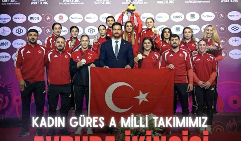 Kadın Güreş Milli Takımı, Avrupa ikincisi