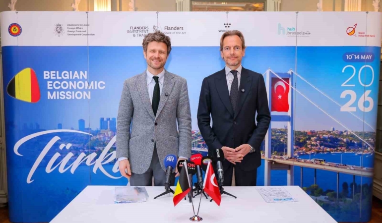Belçika Ekonomik Misyonu Türkiye ziyareti öncesi basın toplantısı düzenledi