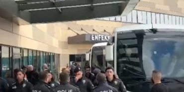 Bozbey, adliyeye sevk edilmeden sağlık raporu için hastaneye götürüldü