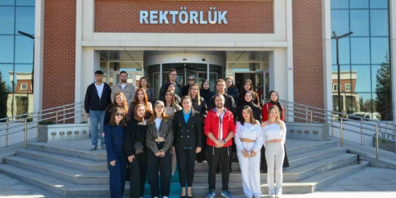 Pazaryeri MYO öğrencileri BŞEÜ kampüsünü ziyaret etti