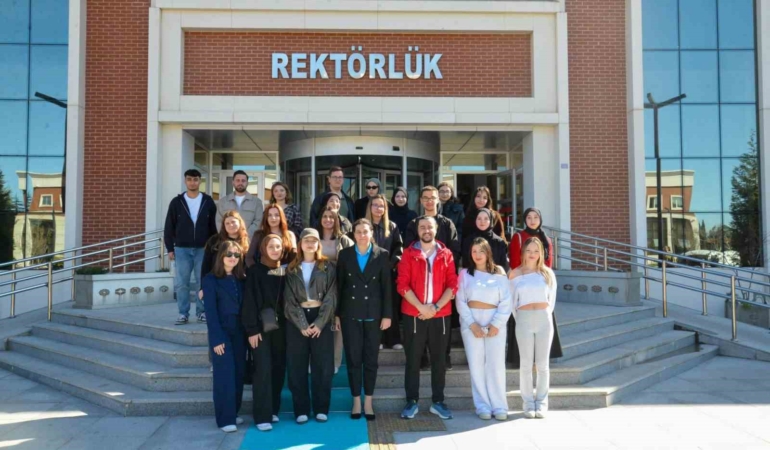 Pazaryeri MYO öğrencileri BŞEÜ kampüsünü ziyaret etti