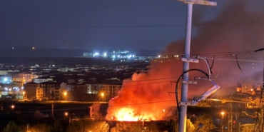 Lüleburgaz’da korkutan yangın