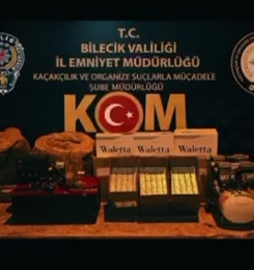 Bilecik’te 156 bin adet makaron ele geçirildi