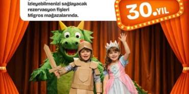 Migros’un geleneksel ‘23 Nisan Tiyatro Festivali’ 30’uncu kez gerçekleşecek