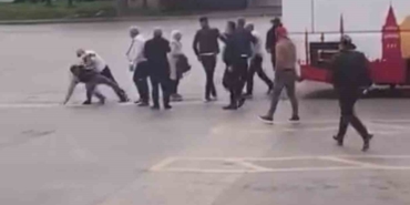 Bursa terminalinde yolcu ile şoför kavgası