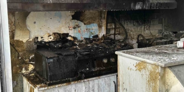 İşletmeci dışarıdayken dükkanında yangın çıktı