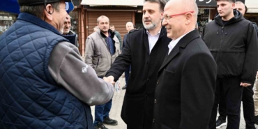 Başkan Vekili Biba, esnafla bir araya geldi