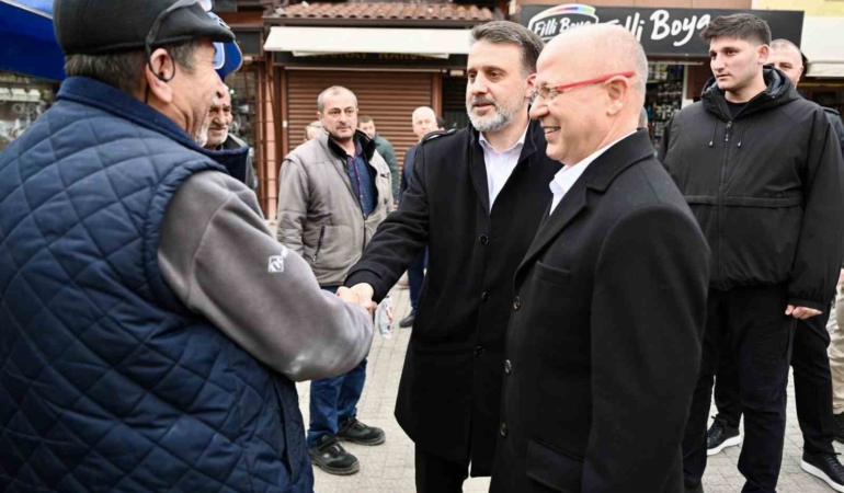 Başkan Vekili Biba, esnafla bir araya geldi