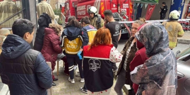 Şişli’de korkutan baca yangını