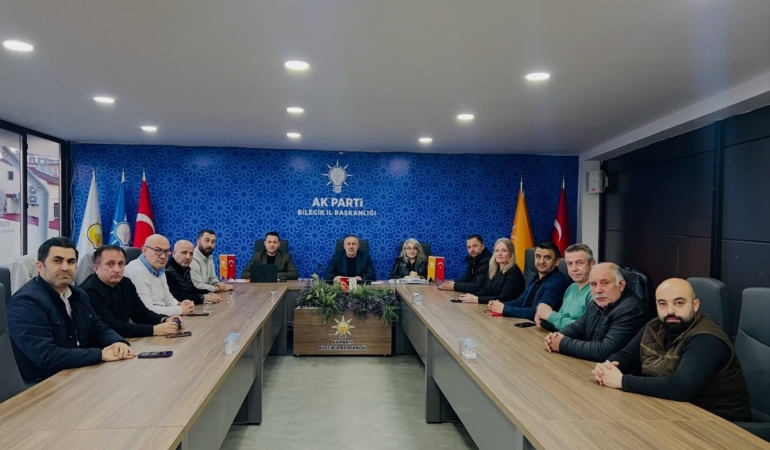 AK Parti Bilecik’te yol haritası belirlendi