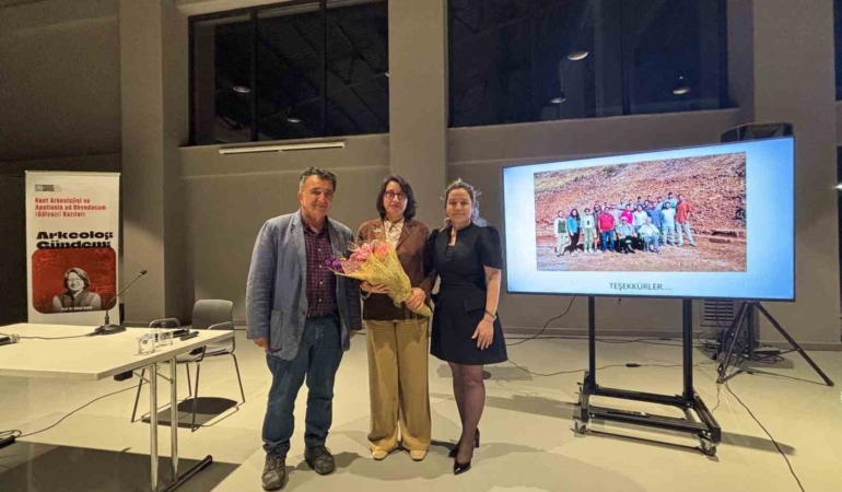 Gölyazı kazıları Pancar Deposu’nda anlatıldı