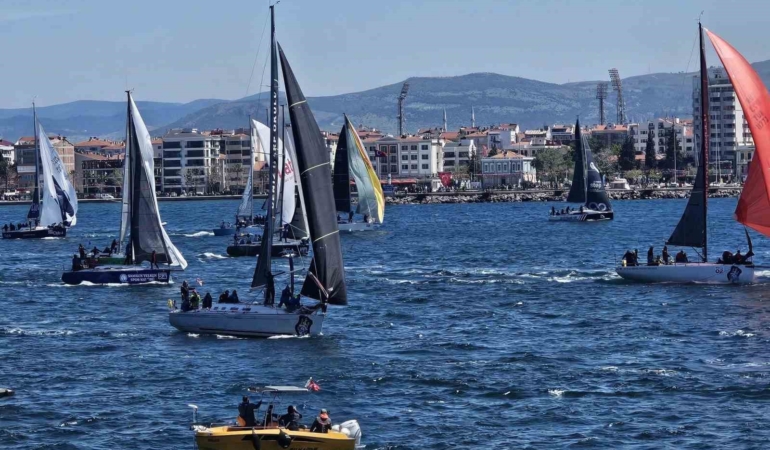 Cumhurbaşkanlığı 7. Uluslararası Yat Yarışları Çanakkale etabının kazananı belli oldu