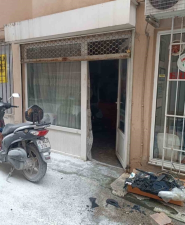 Bursa’da jeneratör yangını korkuttu