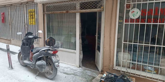 Bursa’da jeneratör yangını korkuttu