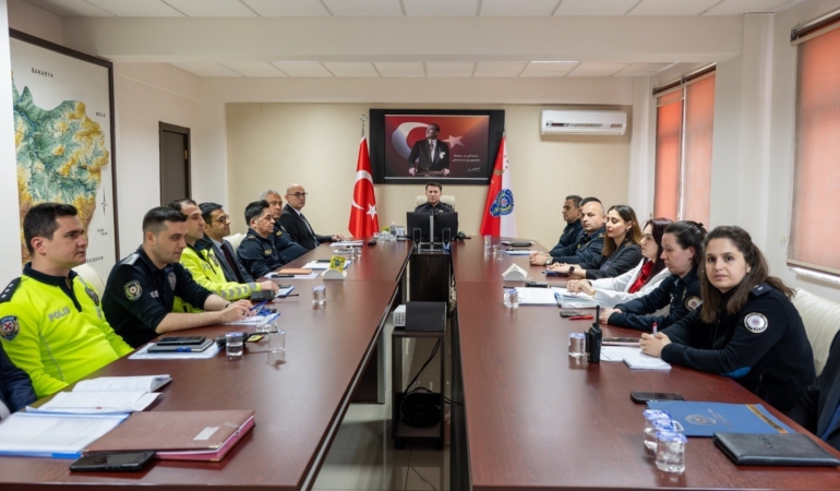 Bilecik’te okul güvenlik tedbirleri değerlendirildi