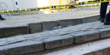 Eyüpsultan’da doğalgaz çalışmasında havan topu mermisi olduğu değerlendirilen mühimmat bulundu