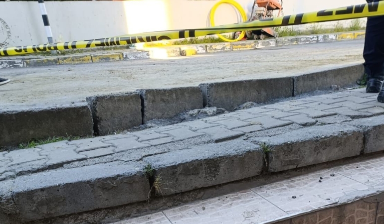 Eyüpsultan’da doğalgaz çalışmasında havan topu mermisi olduğu değerlendirilen mühimmat bulundu