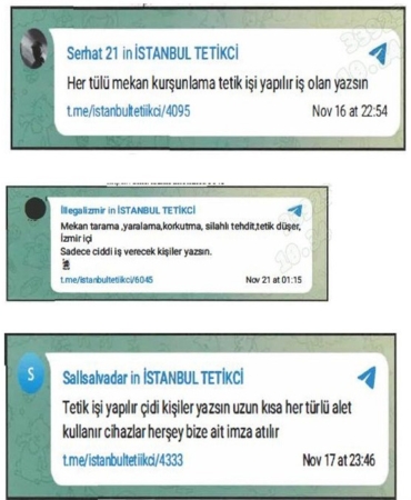 Telegram üzerinden suç örgütü propagandası yapan 44 şüpheli hakkında gözaltı talimatı