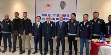 Başsavcı Mehmet Beşir Güven polislerin polis haftasını kutladı