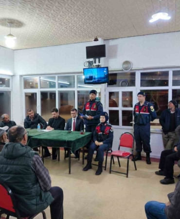 Edirne’de köylerde uyuşturucu ile mücadele çalışması
