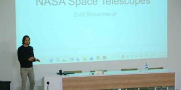 NASA Bilim İnsanı Sidd Bikkannavar öğrencileri ile buluştu