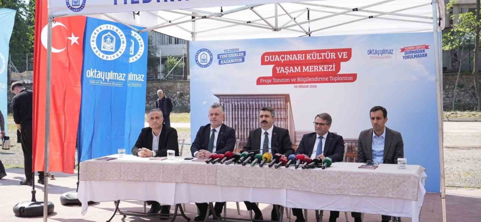 Yıldırım’da 8.3 dönümlük arazide dev kültür merkezi yükselecek