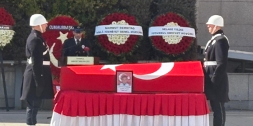 Şehit polis memuru Seçkin Yalçın için emniyette tören düzenlendi