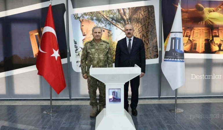 Kara Kuvvetleri Komutanı Orgeneral Tokel’den Vali Toraman’a ziyaret