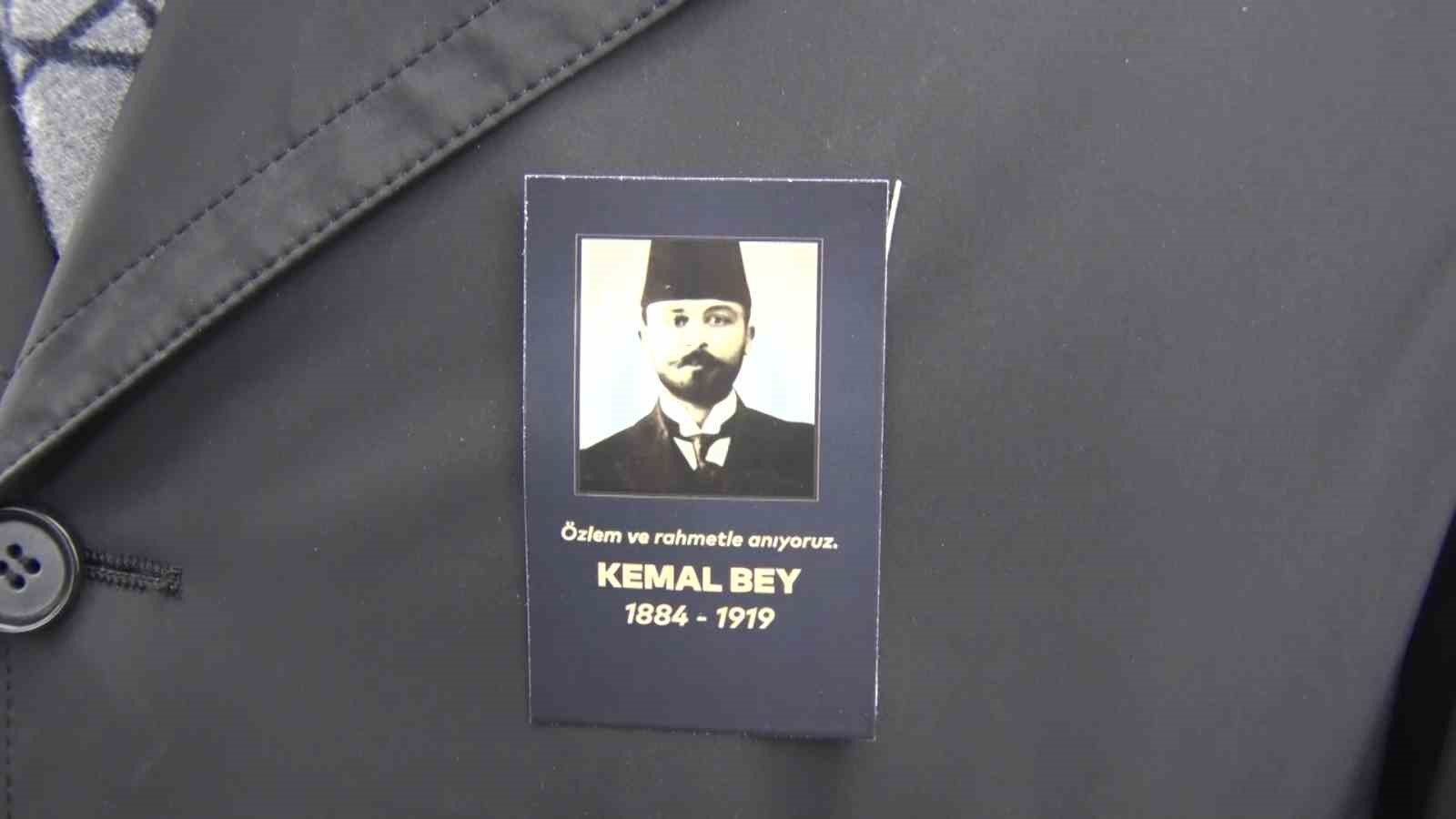 Şehit Kaymakam Kemal Bey şehadetinin 107’nci yılında mezarı başında anıldı