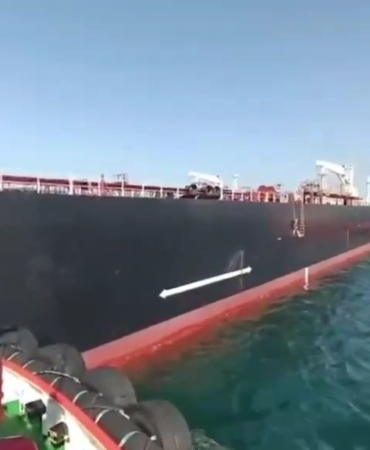 Çanakkale’de sürüklenen tanker demirletildi