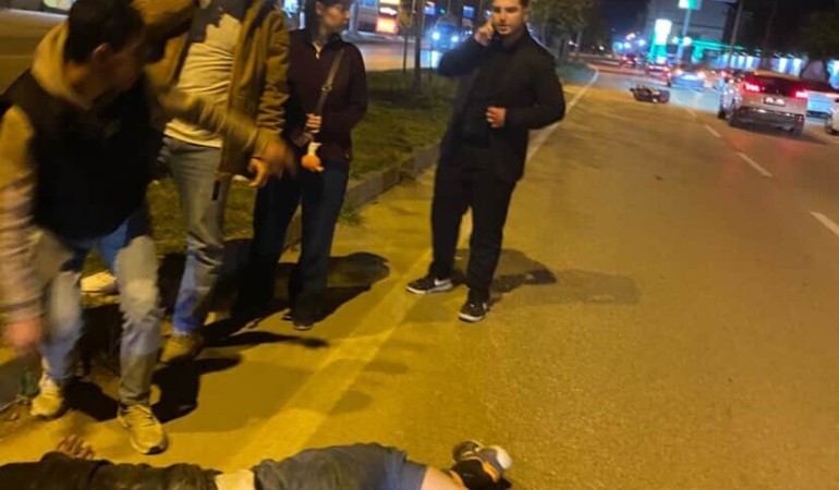 Bursa’da motosiklet kazası: 1 ağır yaralı