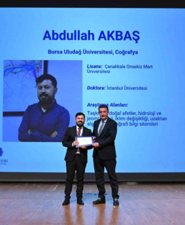 BUÜ’lü akademisyene "Bilim Akademisi 2026" ödülü