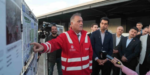 "Hal merkezi muhtemel afet anlarında da lojistik merkezi olarak kritik bir rol oynayacak"