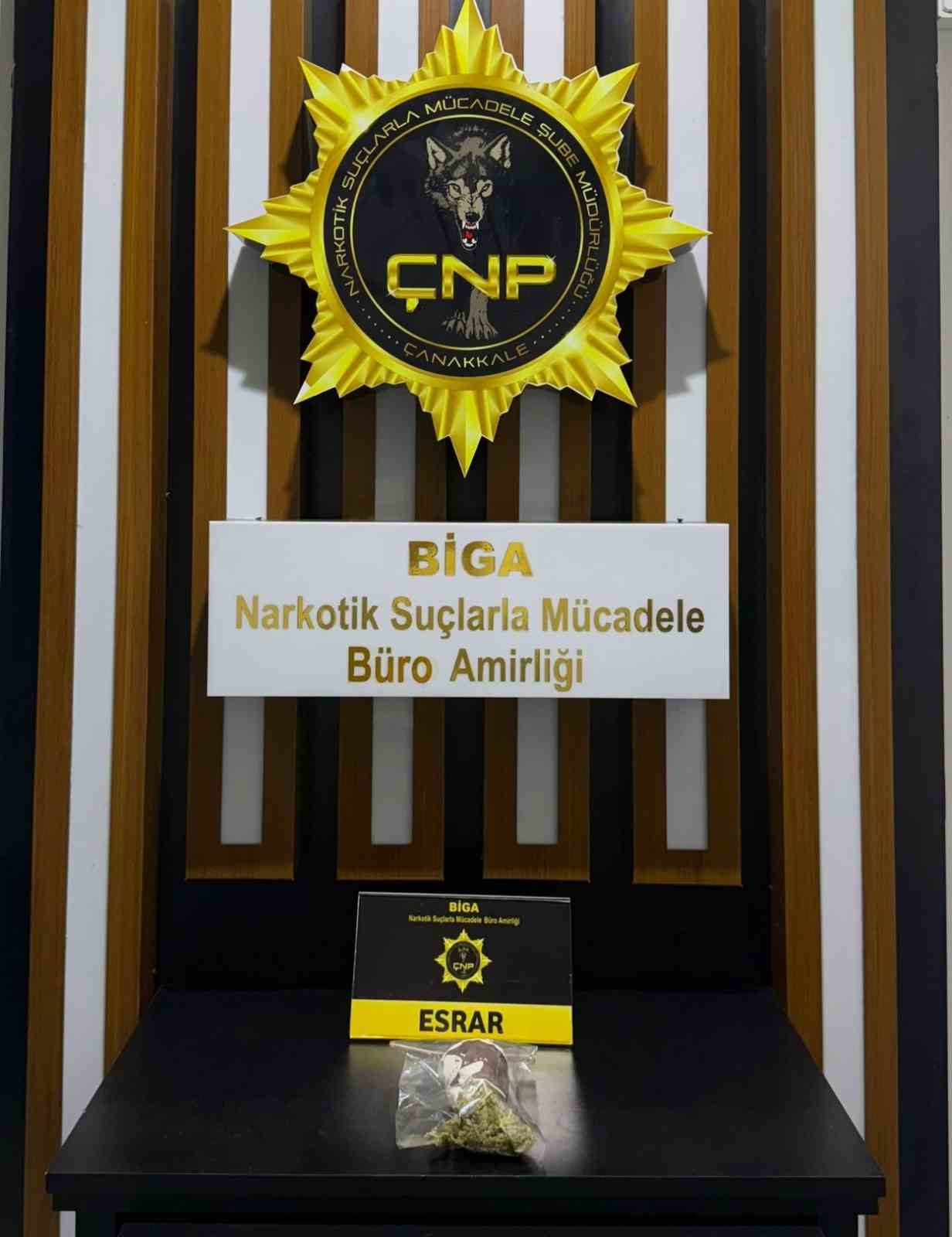 Çanakkale’de farklı suçlardan aranan 6 şüpheli tutuklandı