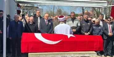 Muratlı’da gazi polis için son görev