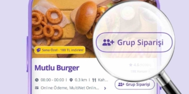 GetirYemek, grup siparişi özelliği kullanıma sundu